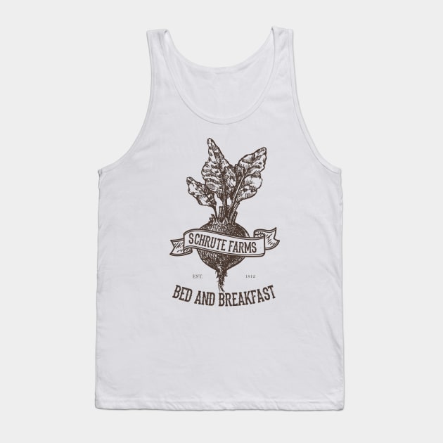 Schrute Farms Tank Top by AlonaGraph